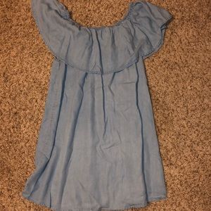 off the shoulder summer dress